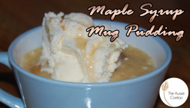 Gluten Free Maple Syrup Mug Pudding