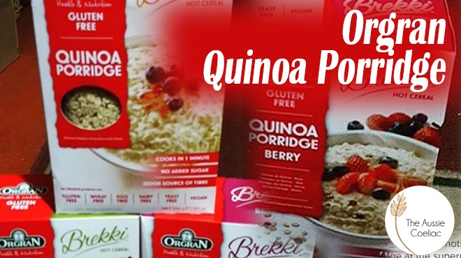 Orgran Quinoa Porridge Gluten Free
