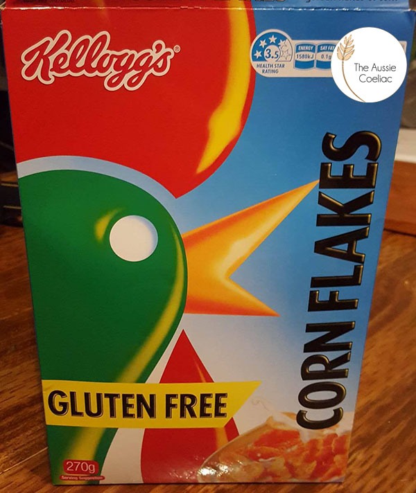 Kelloggs Corn Flakes Gluten Free Cereal 270g X 10