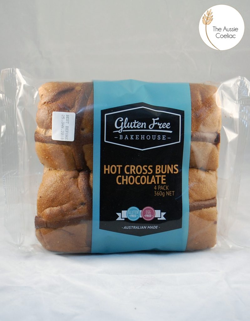 Chocolate Gluten Free Hot Cross Buns