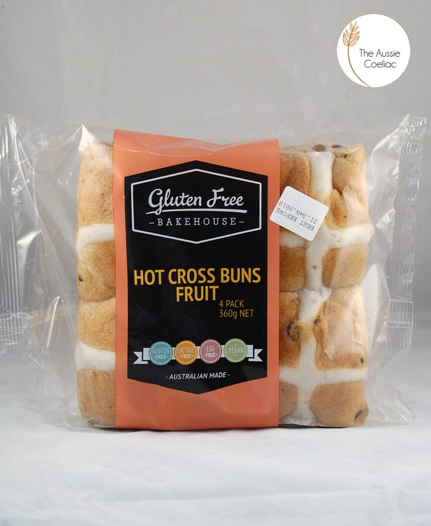 Gluten Free Bakehouse Hot Cross Buns Fruit